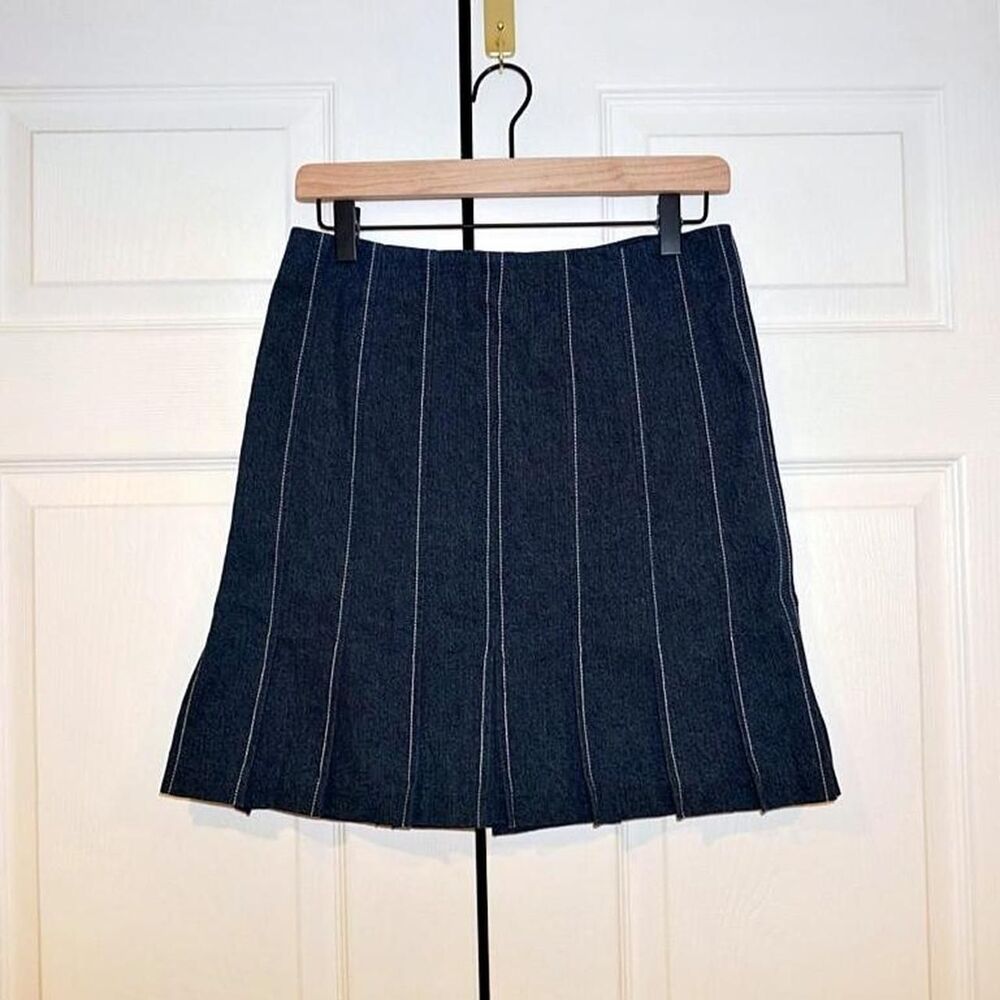 St-john Women's Navy and Blue Skirt